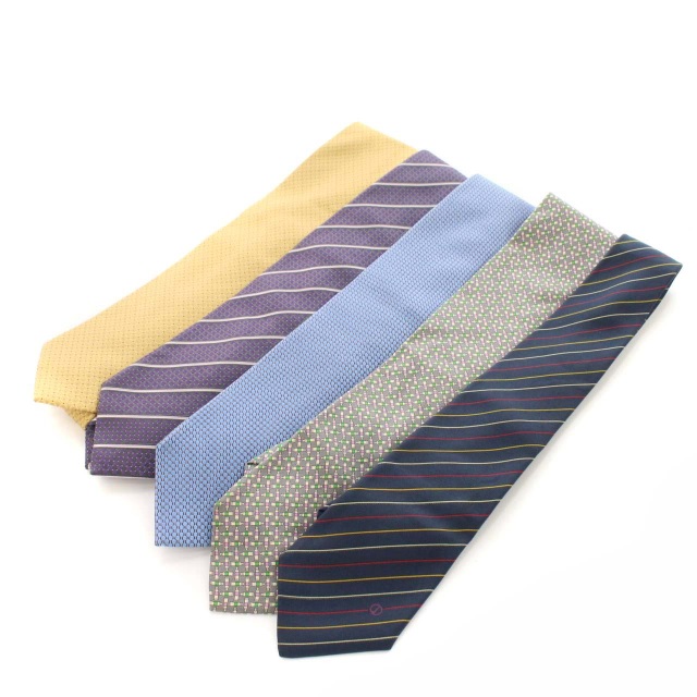 新品未使用 箱付き✨Dunhill ネクタイ シルク ストライプ ダンヒル 未使用 シルク ネクタイ ストライプ柄 中古 Sランク