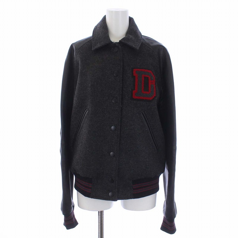 ディーゼル DIESEL スタジャン ジャケット ブルゾン アウター レザー 