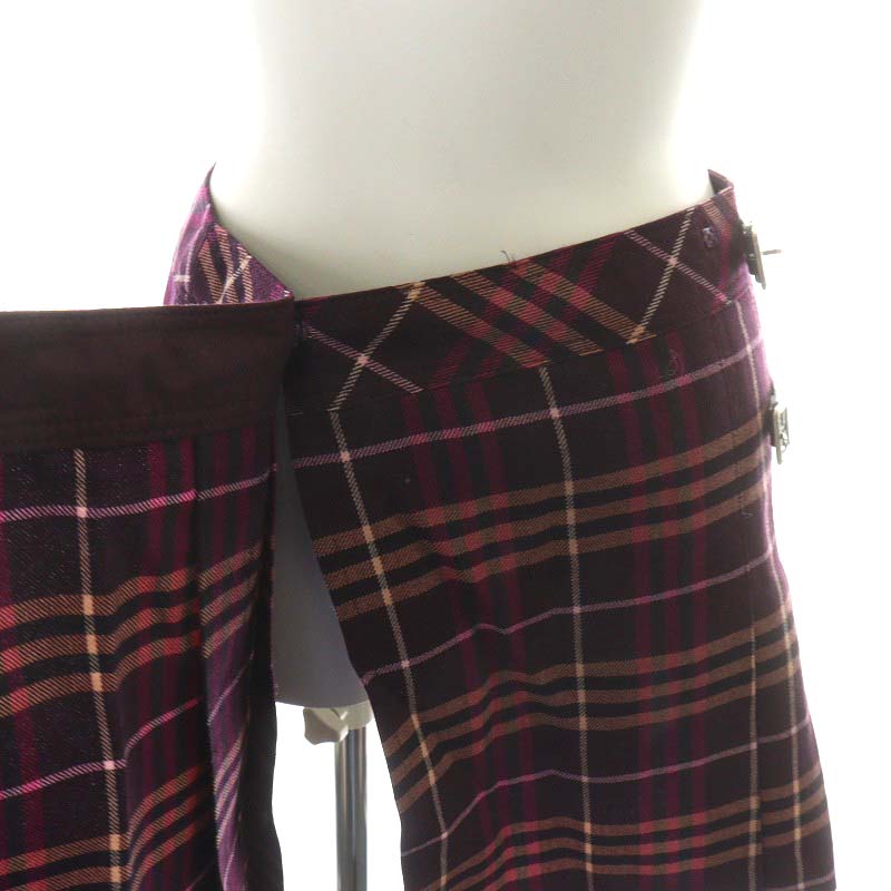 バーバリー　ロンドン　ブルーラベルチェック柄ミニ丈プリーツスカート　美品 美品✨希少 バーバリーブルーレーベル ミニ丈 プリーツスカート ノバ