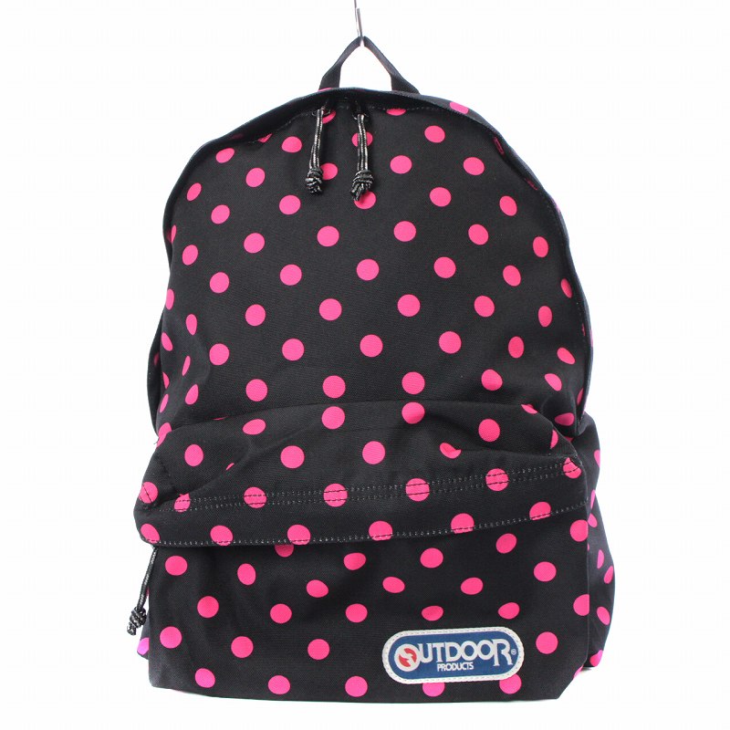 新品未使用タグ付き。goleador ドット柄バックパック アウトドアプロダクツ OUTDOOR PRODUCTS リュックサック バックパック