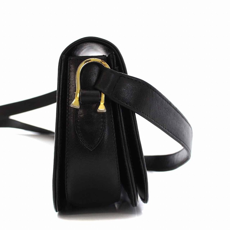グッチ GUCCI オールドグッチ シェリーライン ショルダーバッグ ホース 