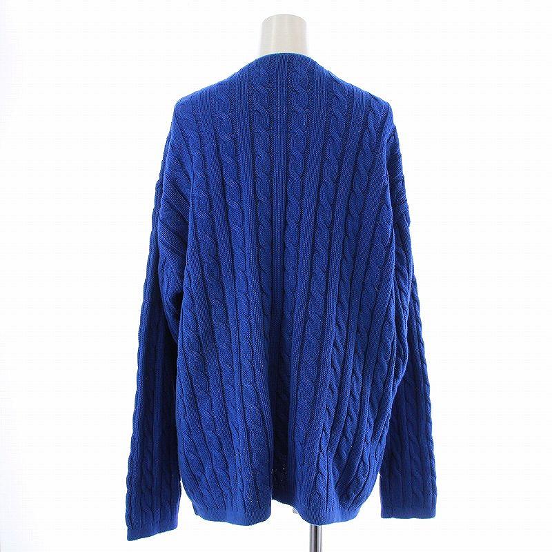 ラルフローレン RALPH LAUREN カーディガン ケーブルニット 長袖 V