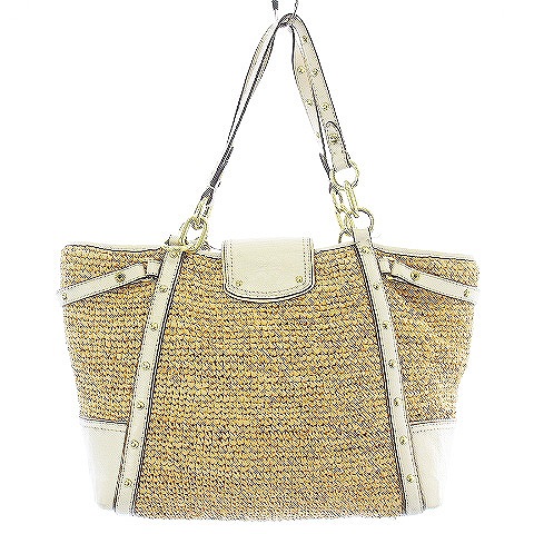 コーチ COACH かごバッグ トートバッグ ハンドバッグ フラワー