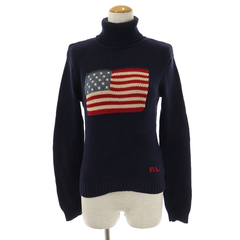 ラルフローレン RALPH LAUREN ニット セーター タートルネック プル 
