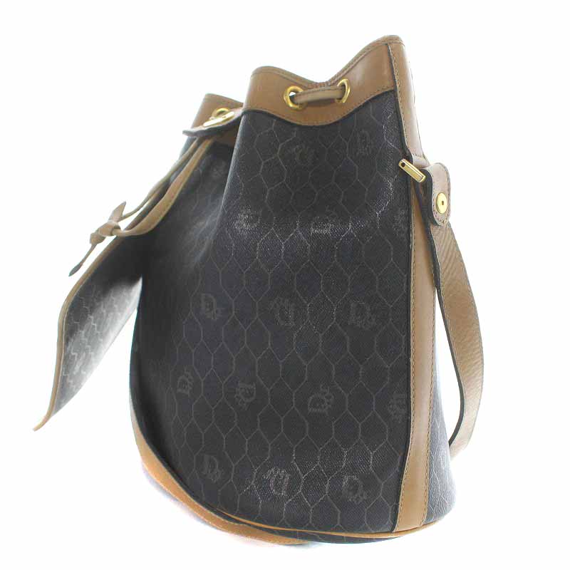 クリスチャンディオール Christian Dior ショルダーバッグ PVC レザー 