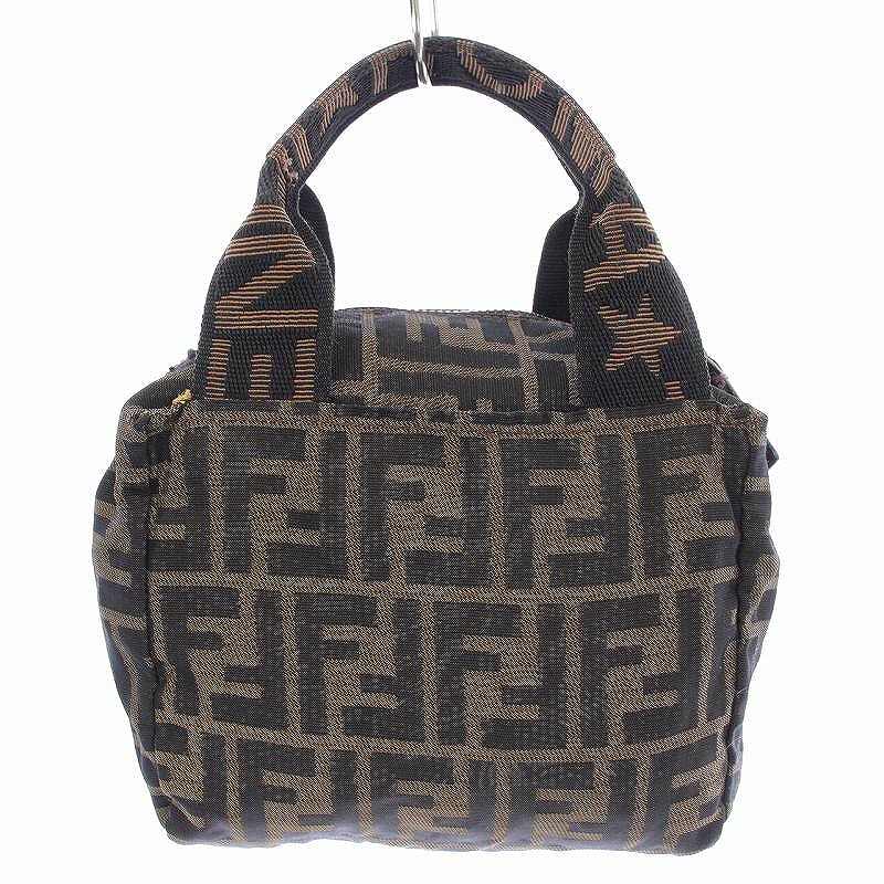 フェンディ FENDI ハンドバッグ ポーチ 小物入れ ミニ ズッカ柄