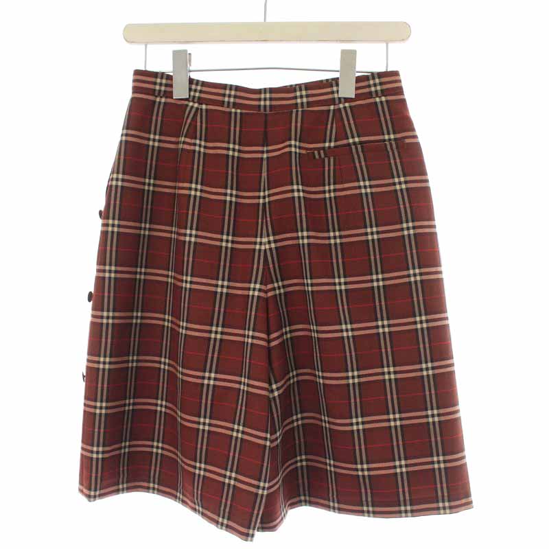 バーバリーゴルフ キュロット 17号 ノバチェック ショートパンツ3XL