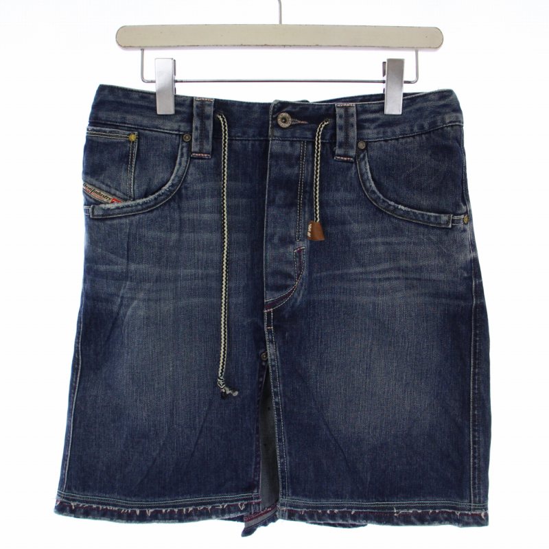 ディーゼル DIESEL デニムスカート 台形スカート ひざ丈 29 XL 