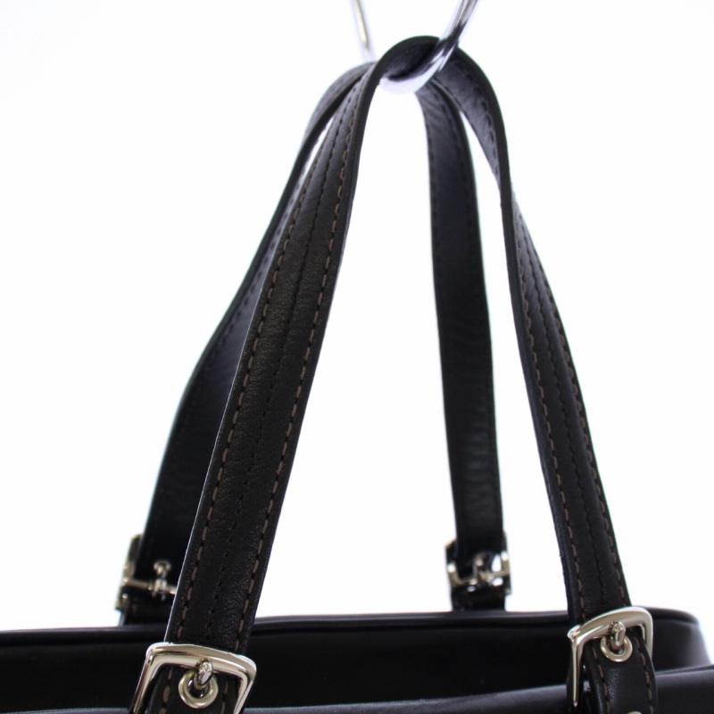 コーチ COACH ミニボストンバッグ ハンドバッグ レザー 黒