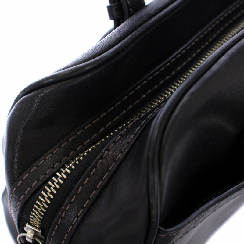 COACH コーチ　ハンドバッグ　ミニボストン　ブラック　レザー　F11198 コーチ COACH ミニボストンバッグ ハンドバッグ レザー 黒