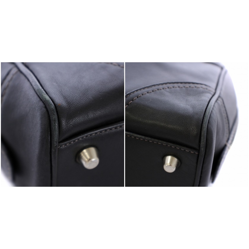 COACH コーチ　ハンドバッグ　ミニボストン　ブラック　レザー　F11198 コーチ COACH ミニボストンバッグ ハンドバッグ レザー 黒