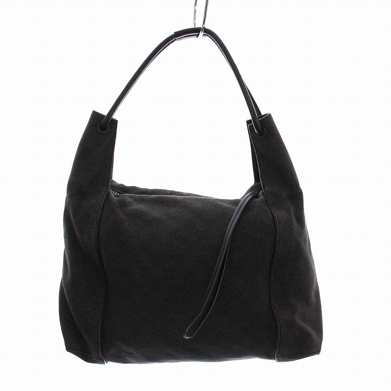 グッチ GUCCI ハンドバッグ ワンショルダーバッグ GGキャンバス 黒