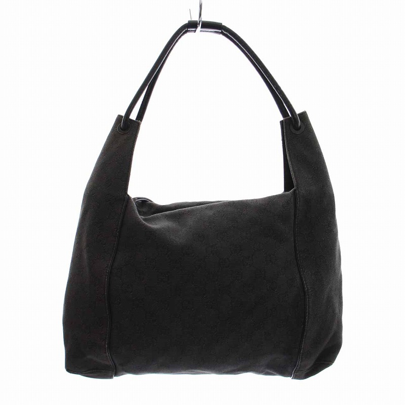 グッチ GUCCI ハンドバッグ ワンショルダーバッグ GGキャンバス 黒 