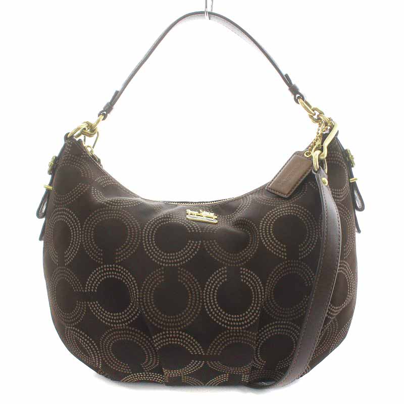 コーチ COACH マディソン ドッテッド オプアート コンバーチブル 