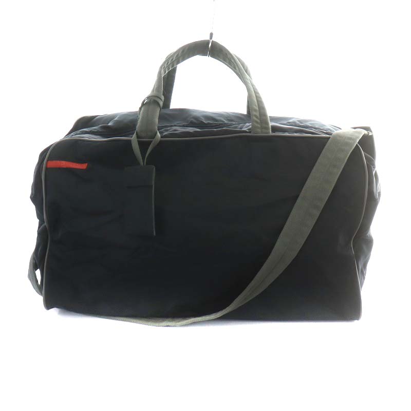 プラダスポーツ PRADA SPORT ボストンバッグ ハンドバッグ ショルダー 