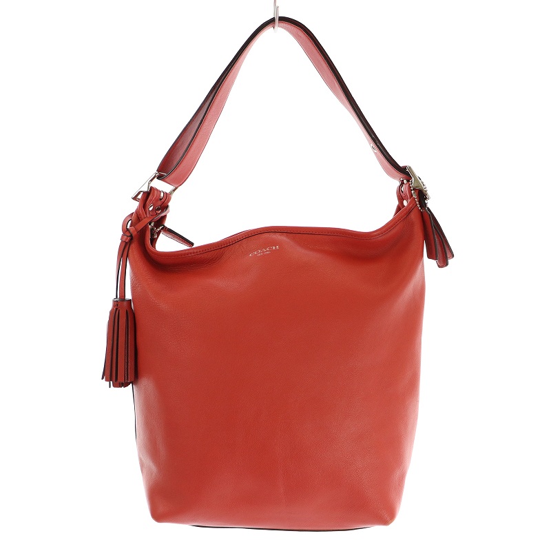 コーチ COACH ワンショルダーバッグ 大きめカバン タッセル ロゴ  