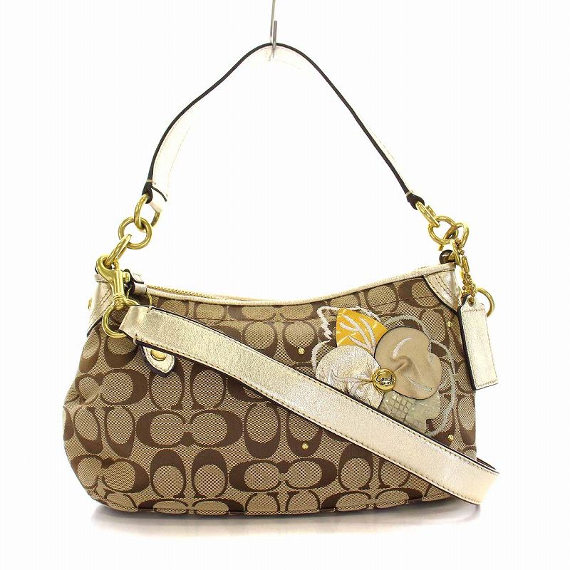 コーチ COACH ハンドバッグ ショルダーバッグ 2WAY シグネチャー 