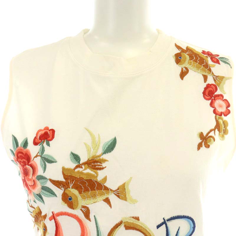 2*5様 Christian Dior ノースリーブ カットソー クリスチャンディオール Christian Dior カットソー