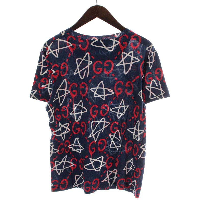 グッチ GUCCI 17SS ゴースト GG スター Tシャツ カットソー 半袖 ロゴ 