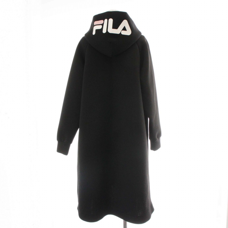 フィラ FILA スウェットフルジップパーカー ジャケット ロング 長袖 