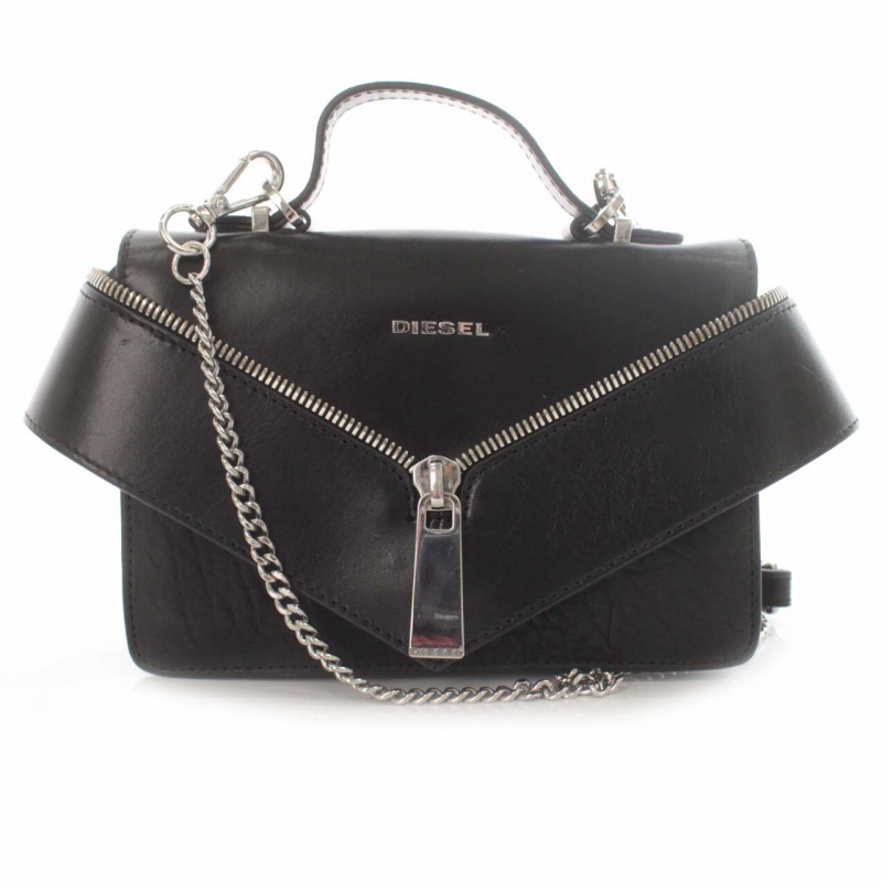 ディーゼル DIESEL 2way ハンドバッグ チェーンショルダーバッグ  