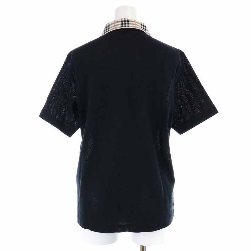 バーバリーゴルフ BURBERRY GOLF ゴルフウェア ポロシャツ 襟チェック 