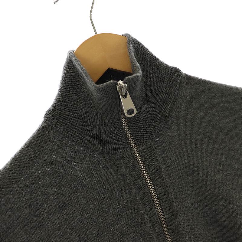 Christian Dior グレー ジップアップカーディガン Christian Dior グレー ジップアップカーディガン