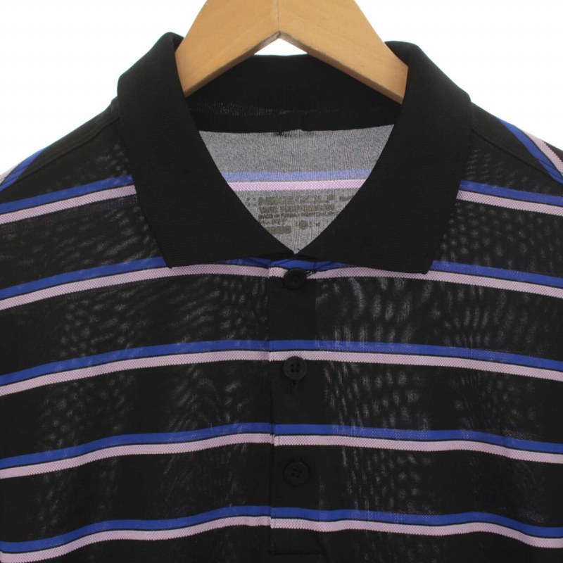 デッドストック/NIKE GOLF/ナイキゴルフ/ボーダーポロシャツ ナイキゴルフ NIKE GOLF ポロシャツ カットソー ボーダー プル
