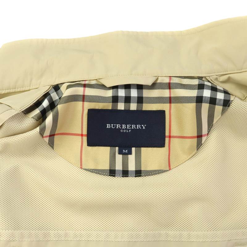 BURBERRY - 【SALE】【美品】Burberry Golf バーバリーゴルフ 防寒ブルゾン バーバリーゴルフ BURBERRY GOLF ブルゾン ジャケット ゴルフ