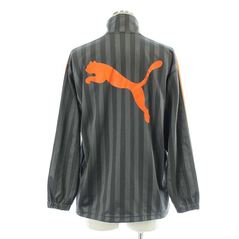 【プーマ】PUMA ジャージ上下セット グレー/オレンジ Puma ジャージ 上下セット オレンジ/グレー プーマ PUMA メンズ