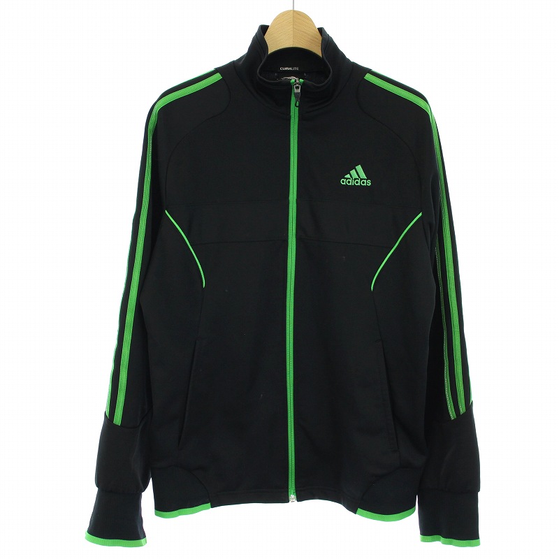 アディダス adidas トラックジャケット ジャージ ライン ジップアップ 