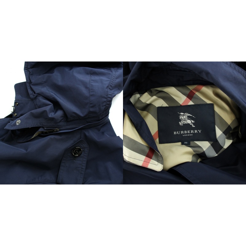 バーバリー ロンドン BURBERRY LONDON パッカブル フーデット トレンチ 