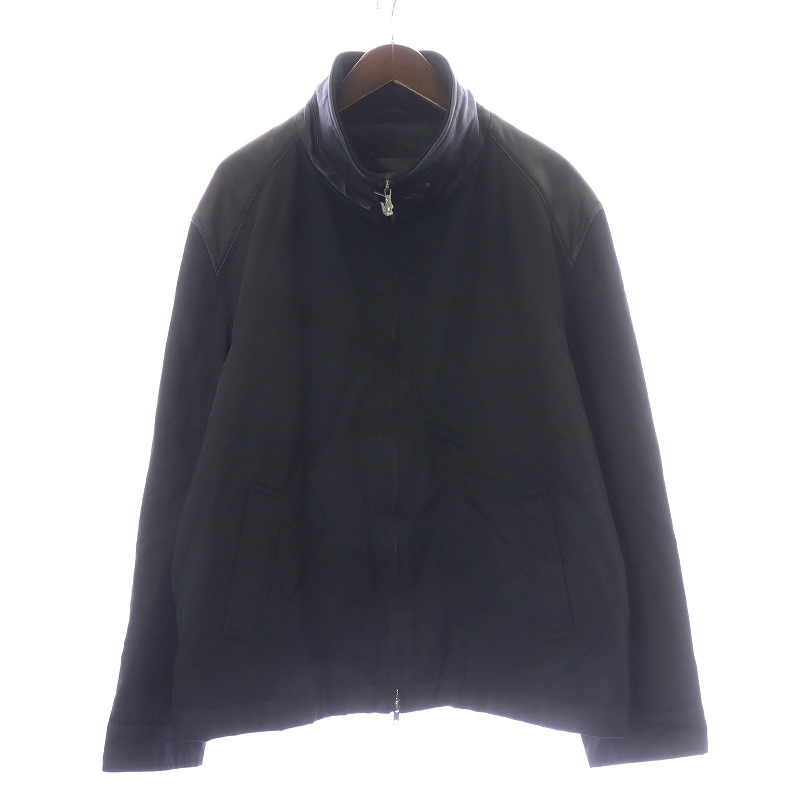 ラコステ LACOSTE 中綿ジャケット ブルゾン ジップアップ レザー 