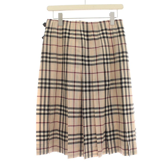 バーバリー ロンドン BURBERRY LONDON ラップスカート ノバチェック 