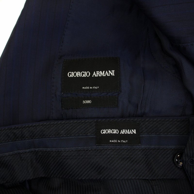 ジョルジオアルマーニ GIORGIO ARMANI SOHOライン スーツ セットアップ  