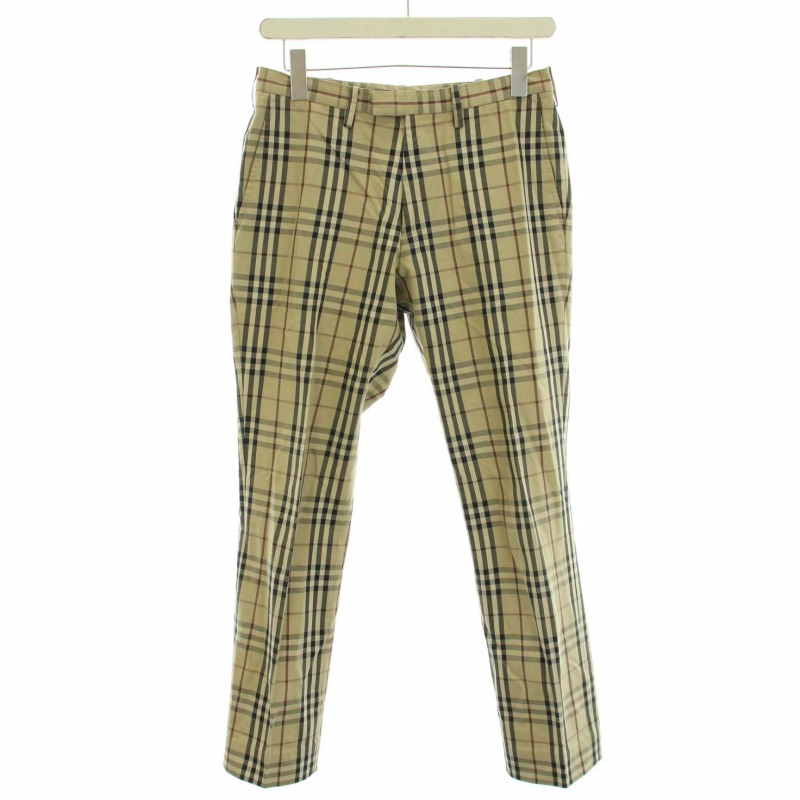 バーバリーブラックレーベル BURBERRY BLACK LABEL ノバチェックパンツ 