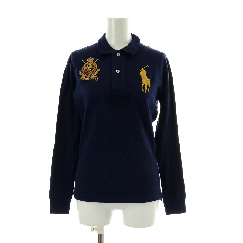 ラルフローレン RALPH LAUREN ビッグポニー ポロシャツ 長袖 コットン