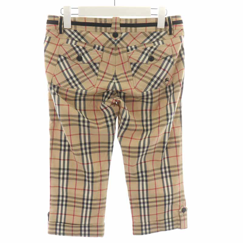 バーバリーブルーレーベル BURBERRY BLUE LABEL 七分丈パンツ バーバリーブルーレーベル BURBERRY BLUE LABEL 七分丈パンツ