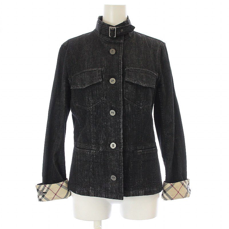 バーバリーロンドン ノヴァチェック スタンドカラー ジャケット