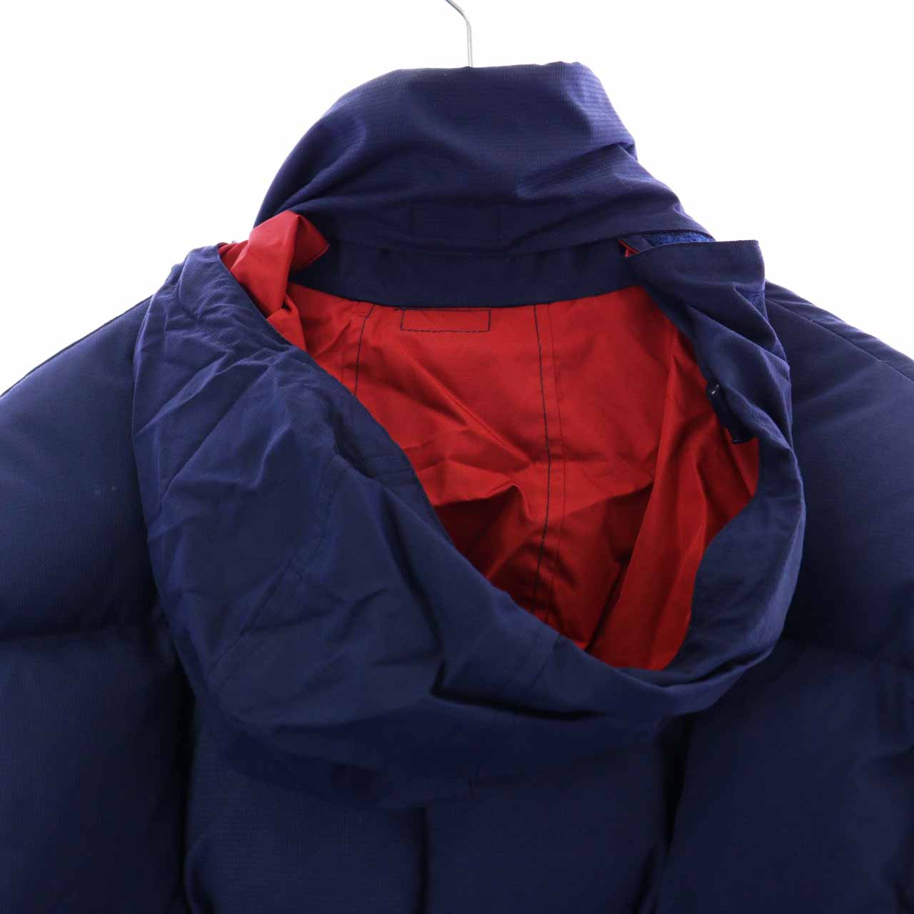 ラコステ LACOSTE リバーシブルダウンジャケット ジップアップ フード 
