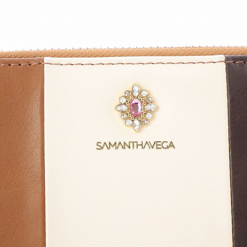 サマンサベガ Samantha Vega ショコラ風 長財布 ウォレット 小銭