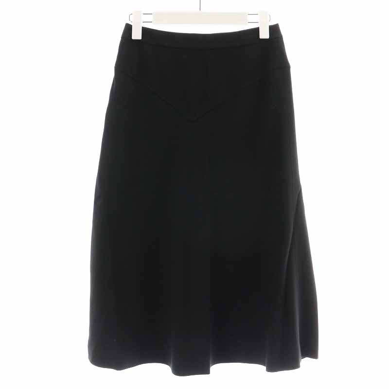 サンローラン パリ SAINT LAURENT PARIS フレアスカート ミモレ ロング  