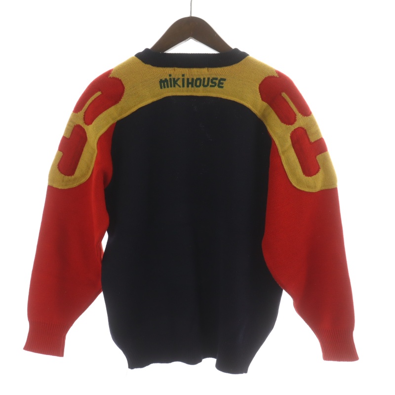 ミキハウス mikihouse セーター ニット クルーネック プルオーバー 