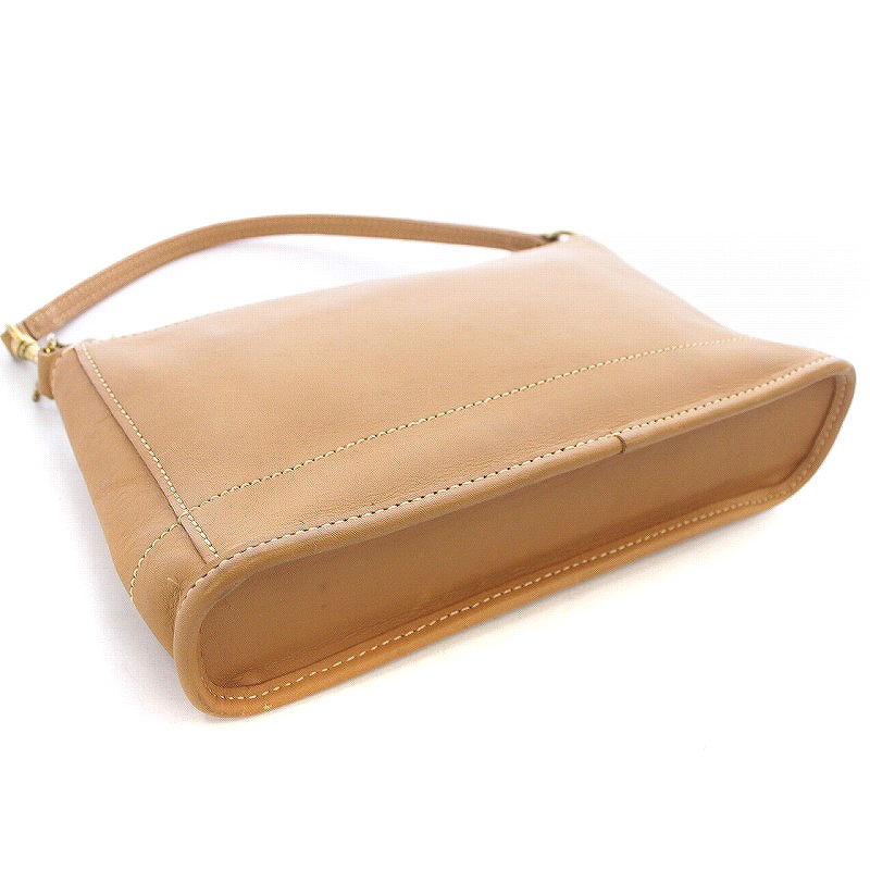 希少色✨COACH オールドコーチ ラウンド レザー ポーチ 美品 COACH コーチ ヴィンテージ オールドコーチ ブラウン
