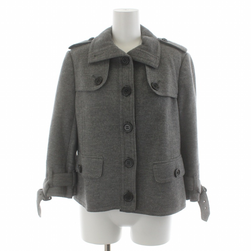 バーバリー ロンドン BURBERRY LONDON ショートコート 裏チェック 