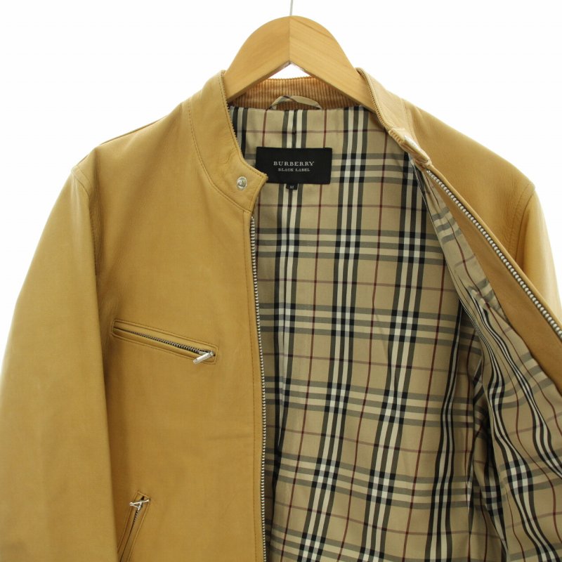 バーバリーブラックレーベル BURBERRY BLACK LABEL ライダース 