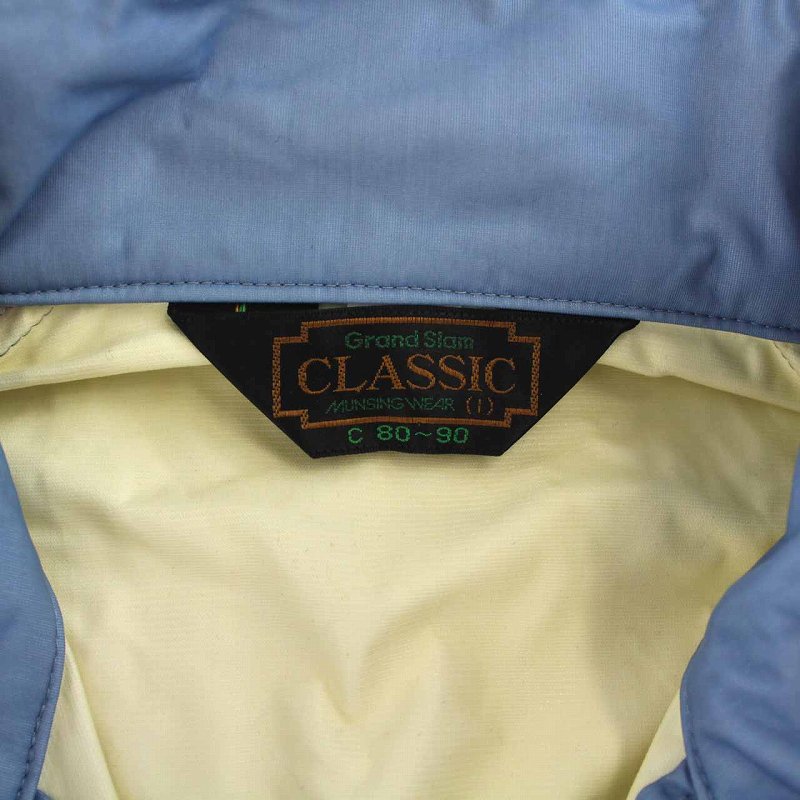 MUNSINGWEAR CLASSIC ジャケット ジップアップ 未使用品 マンシングウェア MUNSINGWEAR GRANDSLAM CLASSIC ゴアテック