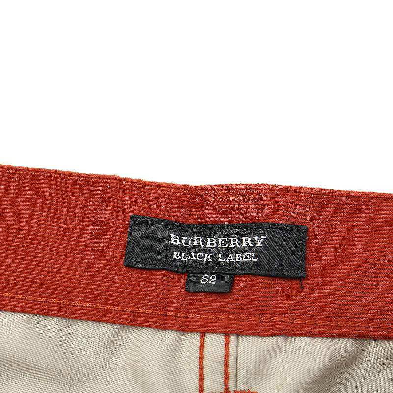 バーバリーブラックレーベル BURBERRY BLACK LABEL コーデュロイパンツ 