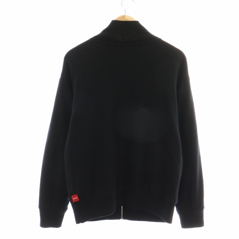 ステューシー STUSSY ブルゾン ジャケット ニット ジップアップ 