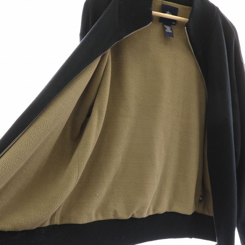 ステューシー STUSSY ブルゾン ジャケット ニット ジップアップ 
